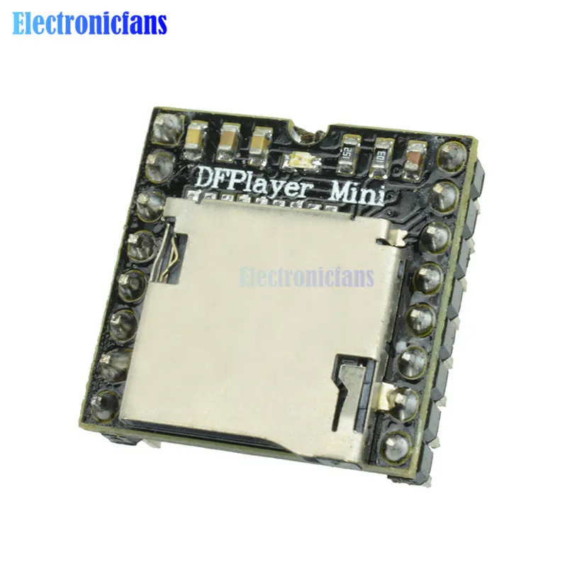 

10pcs Mini MP3 Player Module TF Card U Disk Mini MP3 Player Audio Voice Module Board For Arduino DF Play Wholesale