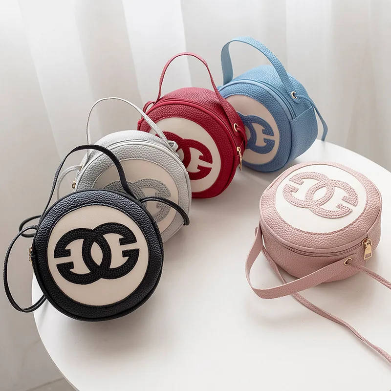 

Female 2019 new Messenger bag mini mobile phone bag Korean version of the shoulder bag round crossbody shoulder ladies bag