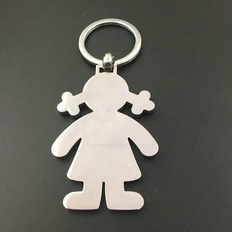 Cute Bear Brand High Quality Stainless Steel Keychain New Fashion