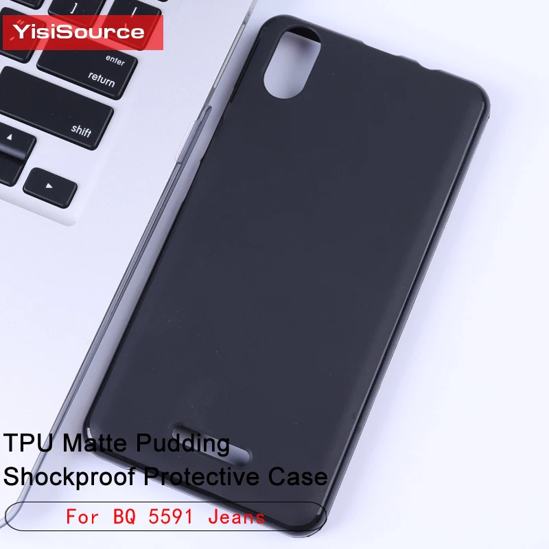 

Pudding for BQ 5591 Jeans Case Soft Gel Silicone Cover Original Protective Soft Back Cover for BQ 5591 Jeans Phone Case