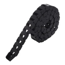 1M Long Blk Plastic Towline Cable Drag Chain 10 x 15mm