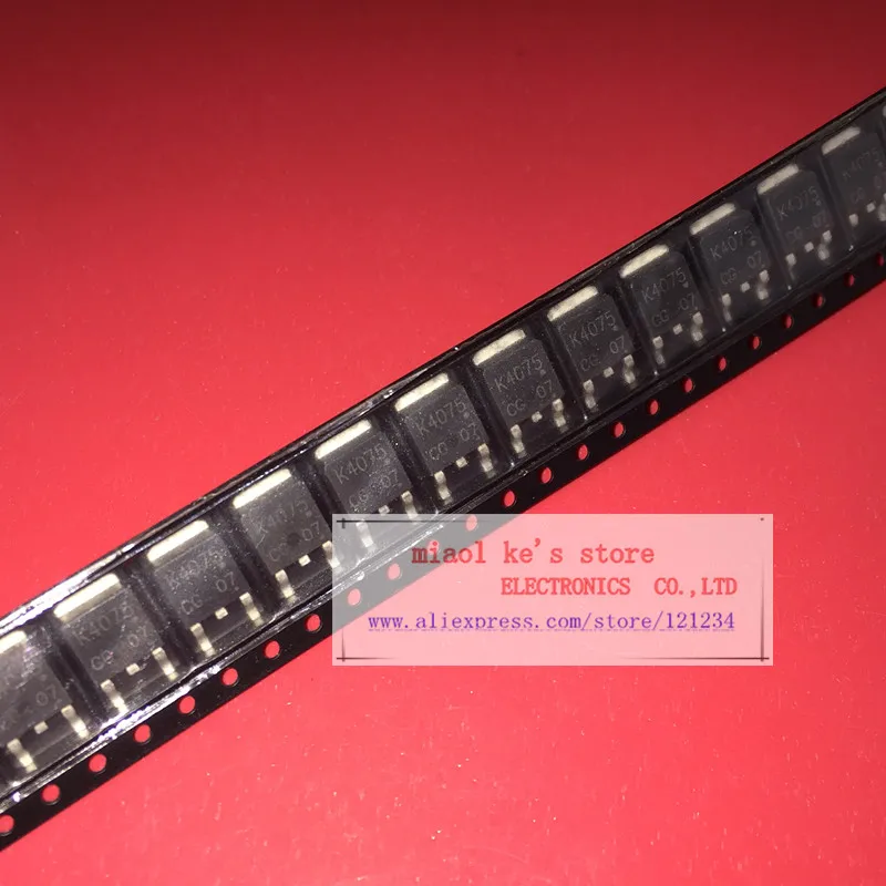 [5 шт. 10 шт.] 100% Новый оригинальный 2SK4075 K4075 ( 40 в 60 А TO 252) высококачественный чип