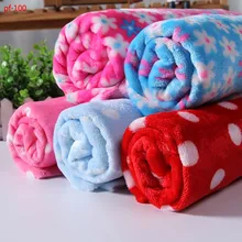 Фланелевое мягкое Коралловое Флисовое одеяло ткань плюшевое одеяло домашняя фланелевая пушистая Хрустальная