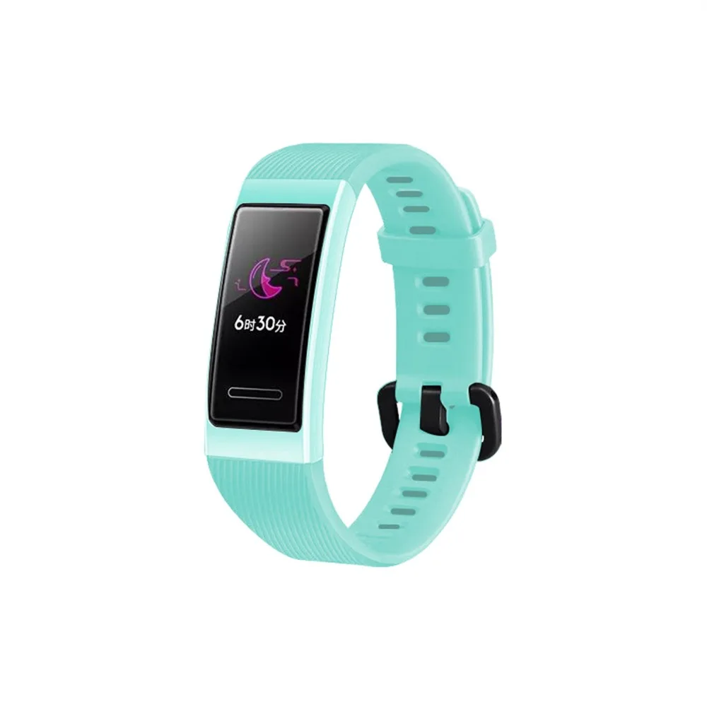 Mint Green Силиконовый ремешок для huawei Band 3 Pro сменный ремешок для смарт-часов браслет ремешок для часов аксессуары для huawei Band 3 Pro ремни - Цвет: Mint Green