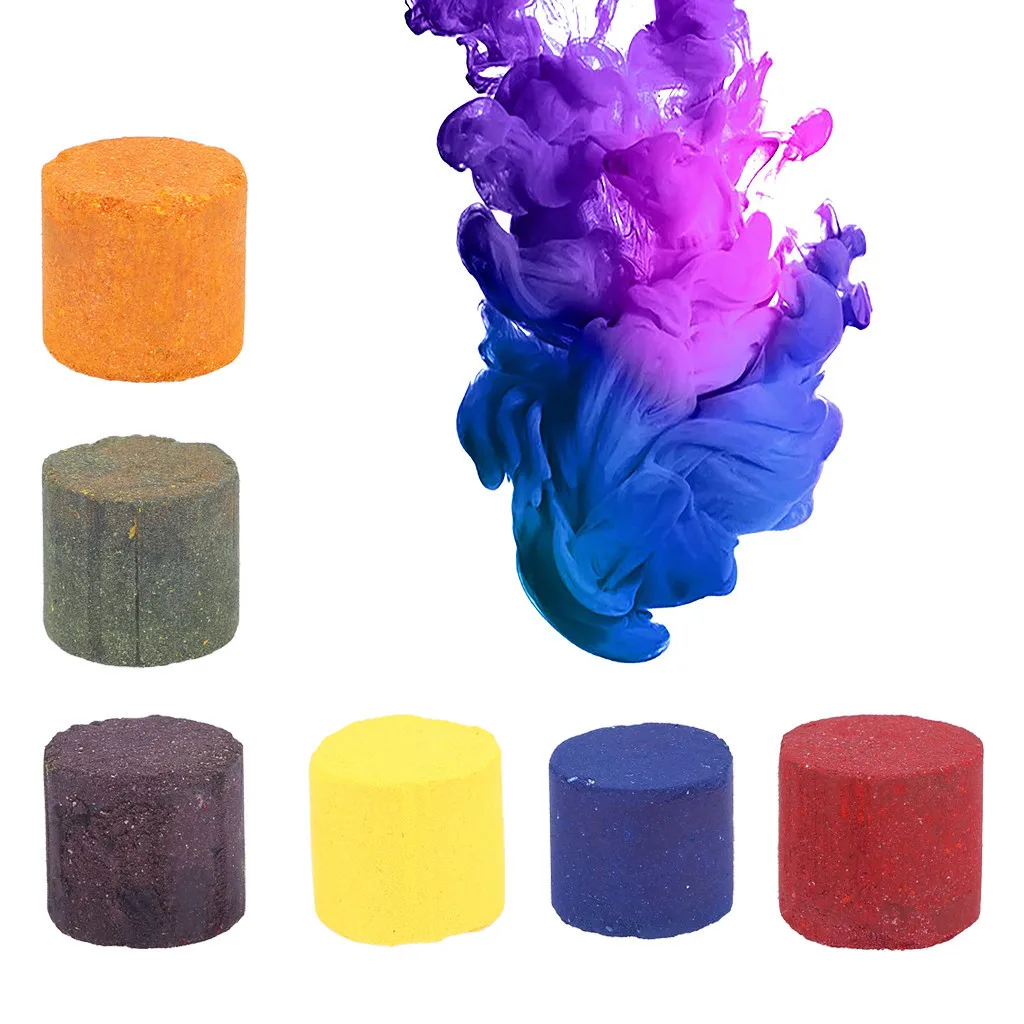 7X Multi-Colors Smoke Effect Cake Shows Bomb Stage Photography Party Aiding-Toys 