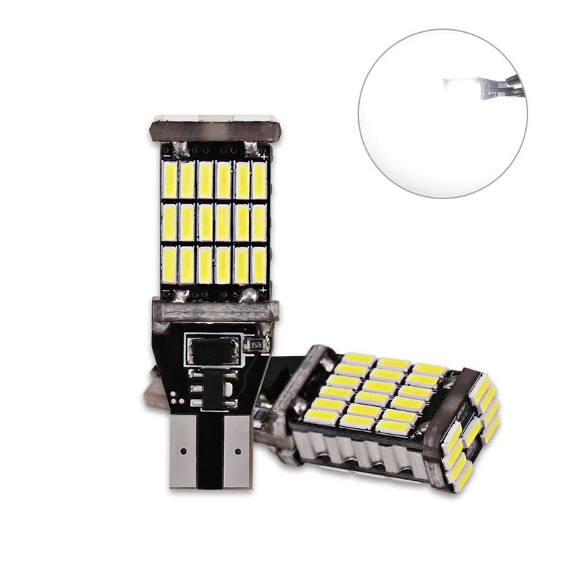 T15 W16W LED Canbus Brake Wedge Reverse Light Bulbs 921 Canbus 4014