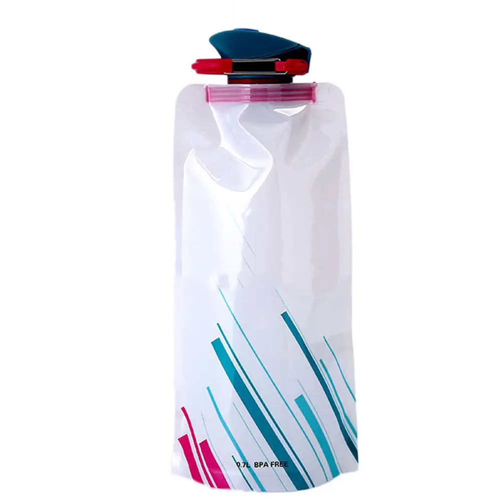 ISKYBOB 700 мл креативная Складная портативная складная бутылка для воды чайник чашка для путешествий аксессуары Прямая поставка
