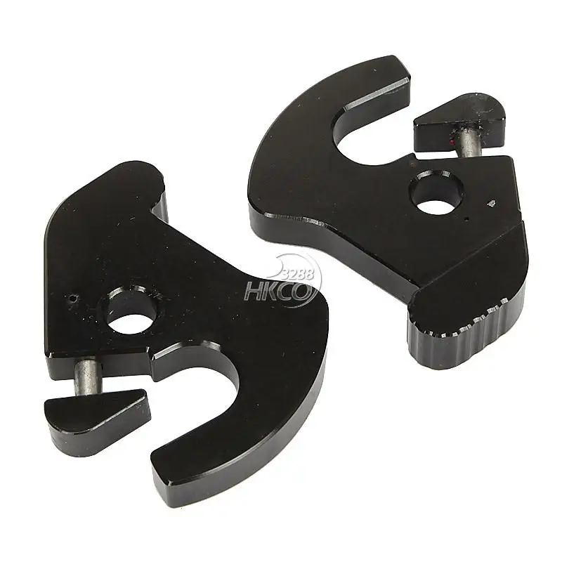 

Black Motorcycle Detachable Sissy Bar Luggage Rack Rotary Latches For Harley Davidson