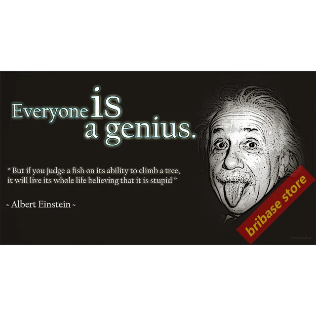 Mathematik zitate albert einstein Poster leinwand kunst steve jobs