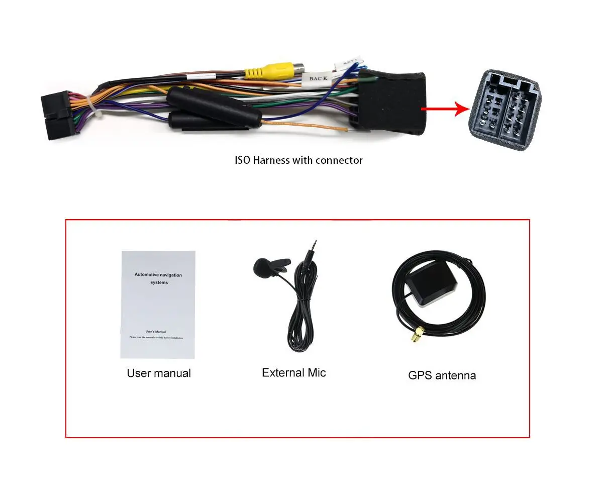 Perfect Latest 1 din 8" touch screen 8 Core 4GB RAM 32GB ROM Android 8.1 car autoradio stereo GPS Navi WIFI Bluetooth DVR reverse camera 16