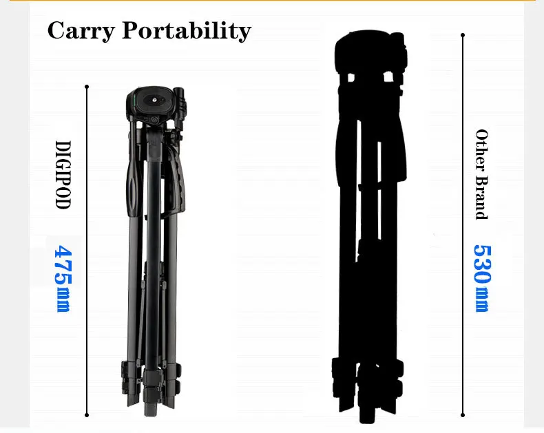 DIGIPOD TR452 Camera Tripod