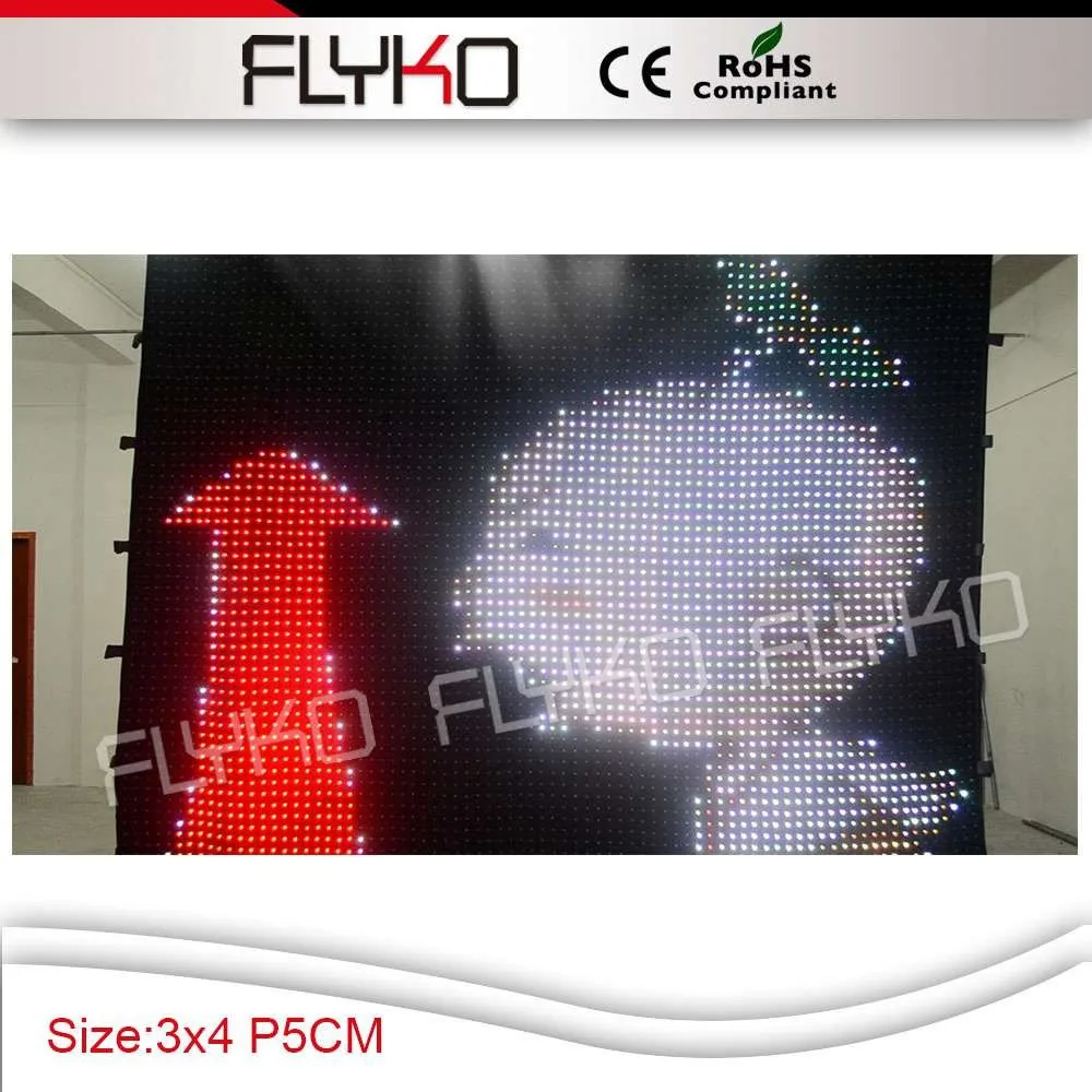 P5 3X4M LED stage curtain 9