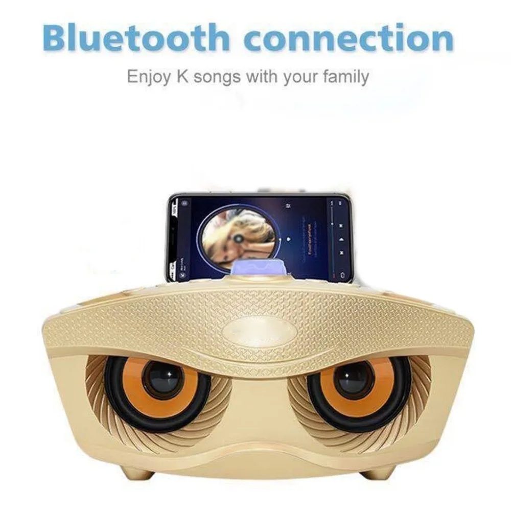 

Microphone Handheld Karaoke Microphone Portable Dual Wireless Microphone Bluetooth 4.2 Speaker Home Use Stereo Karaoke Device