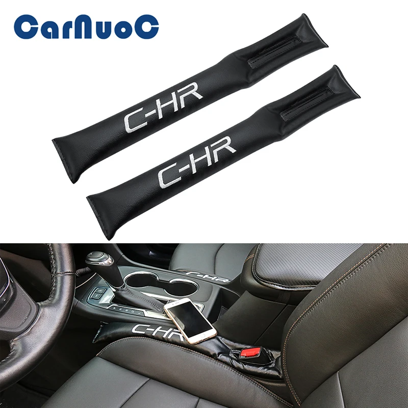 

2pcs Car Seat Crevice Gap Stopper Leather Leakproof Protector car seat cover pad For HONDA City HRV BRV JAZZ CRV ACCORD CIVIC