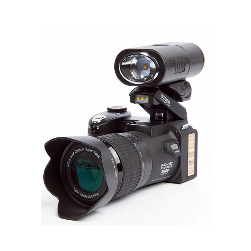 2017 HD Ordro POLO D7200 Digital Camera 33Million Pixel Auto Focus Professional SLR Video Camera 24X Optical Zoom Three Lens camera : image 2017 HD Ordro POLO D7200 Digital Camera 33Million Pixel Auto Focus Professional SLR Video Camera 24X Optical Zoom Three Lens camera