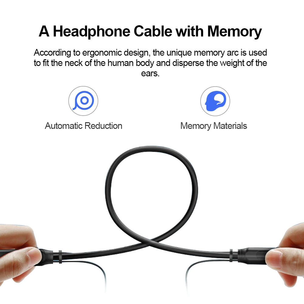 HiFi Bluetooth Earphones with Mic for Phone Dual Driver Wireless Headphones Bluetooth Headsets for Samsung Computer PC Music