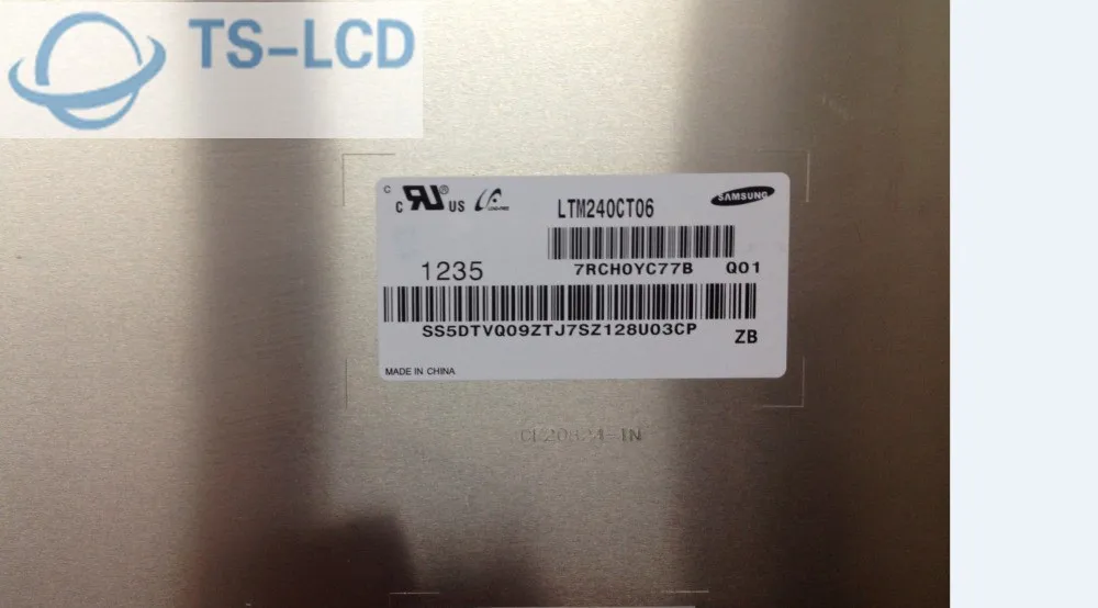 Оригинал A + 24,0 "дюймовый ЖК-панель LTM240CT07 ЖК-дисплей один год гарантии