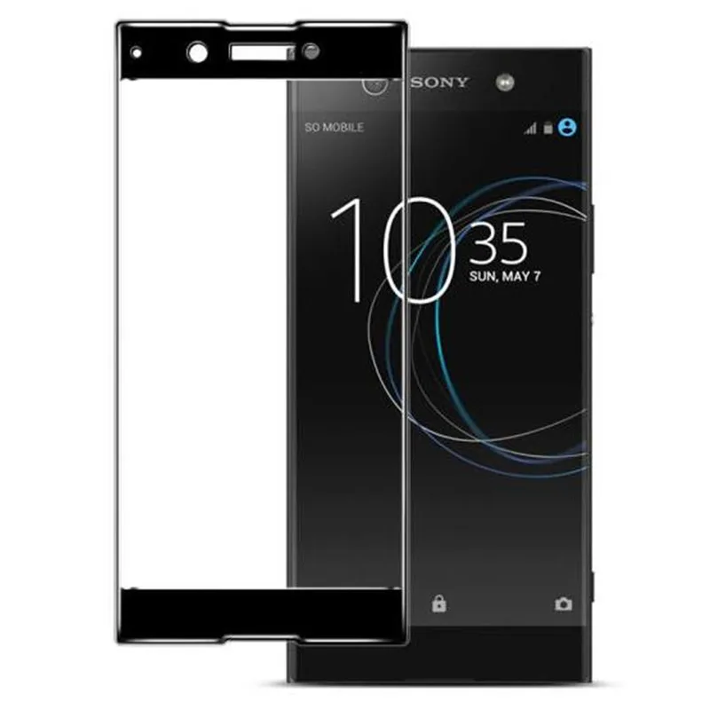 Full Cover Tempered Glass For Sony Xperia X XA XA1 XZ XZ1 XZS Ultra Plus C6 Compact Performance Premium Screen Protector Film afbeelding