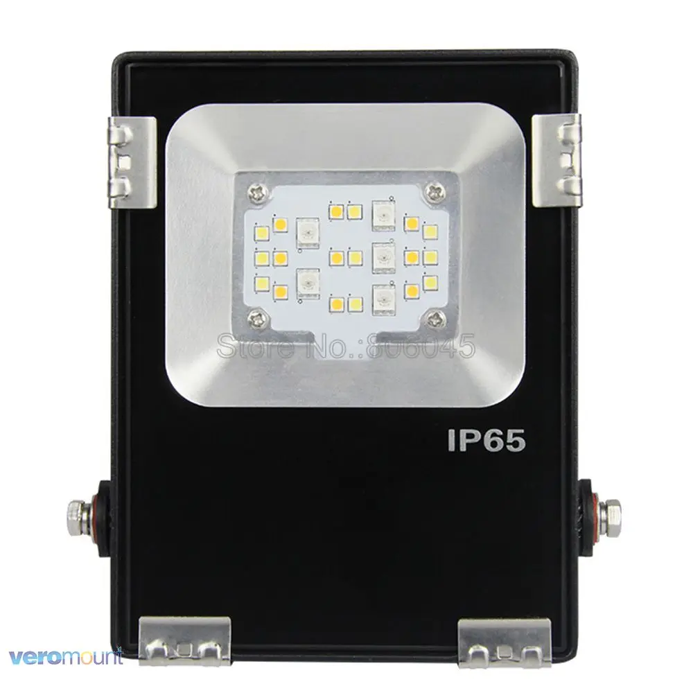 Светодиодный прожектор MiLight 10 Вт RGB + CCT IP65 водонепроницаемый наружный