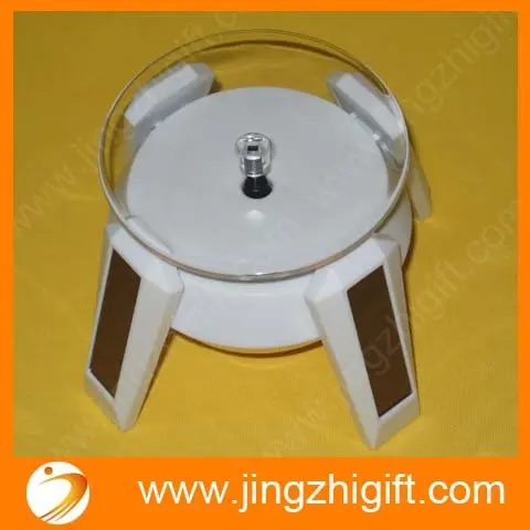 2pcs/lot Solar Display Turntable For Jewelry Digital Products