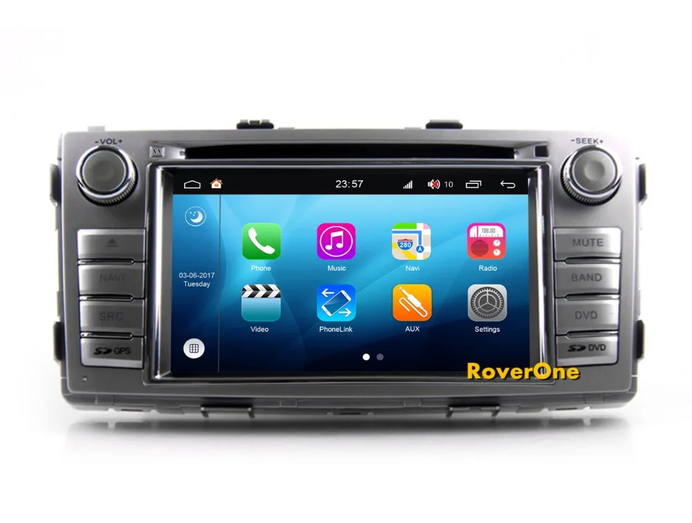 Cheap For Toyota Hilux 2012 2013 2014 2015 Android 8.0 Auto Car Accessories Radio Stereo DVD GPS Navigation Multimedia Media System 11
