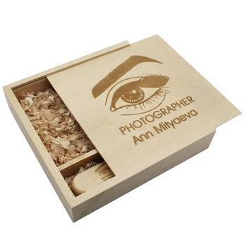 

creative wooden LOGO usb+box gift USB Flash Drive 8GB 16GB 32GB 64GB 4GB USB 2.0 Pen Drive Memory photography