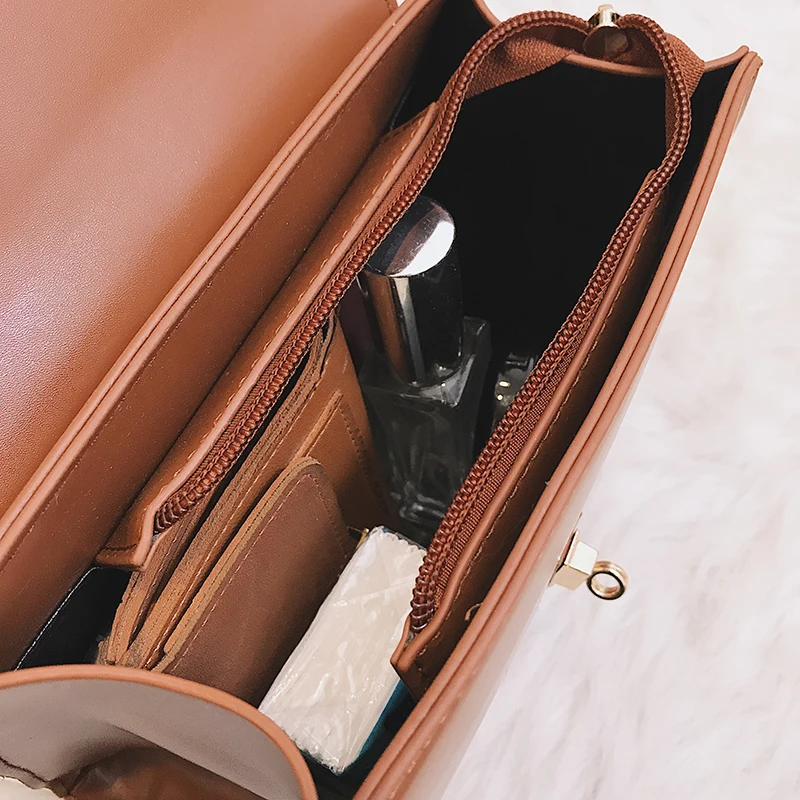 KYYSLO винтажный замок вместительные, для отдыха Сумки из натуральной кожи Женская мода в европейском и американском стиле Простые сумки через плечо сумка Для женщин