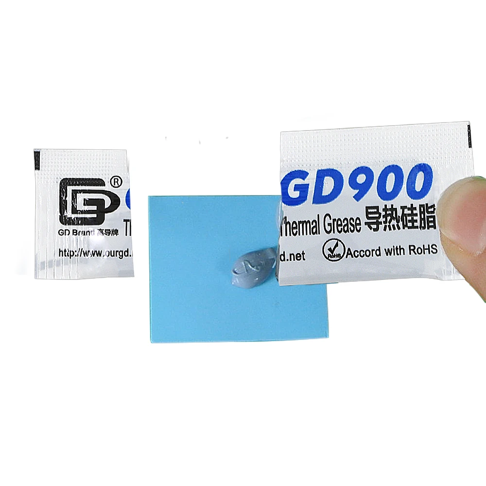 10 шт. 0 5g Gd900 теплоотвод для процессоров процессор термопаста кулер штукатурка