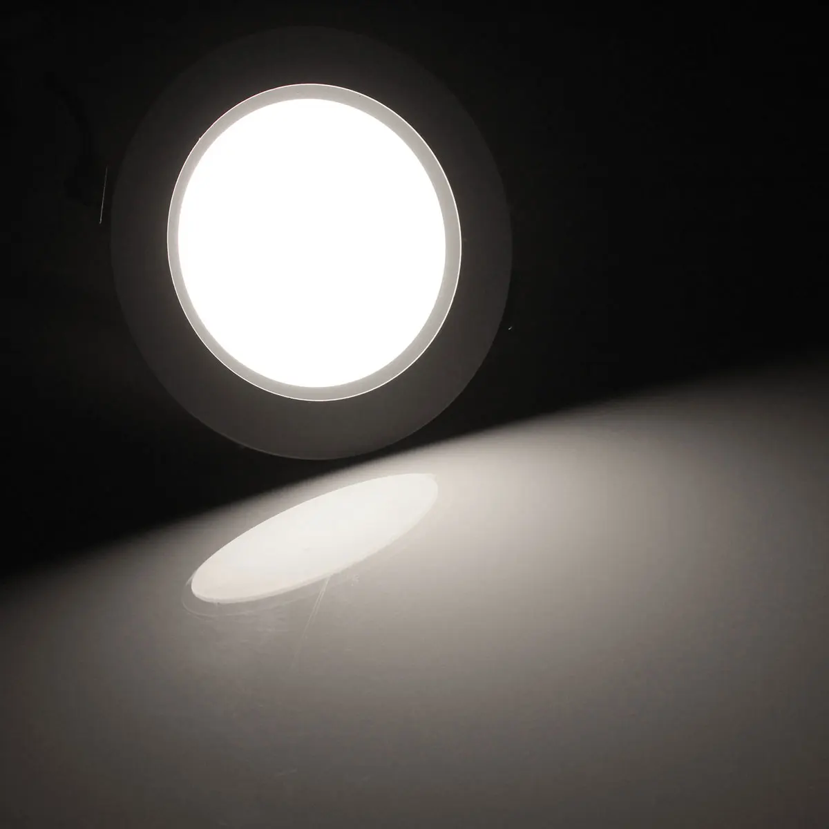 Jiguoor AC85-265V светодиодный светильник 5 Вт 7 Вт вниз свет с драйвером лампа Потолочные встраиваемые светильники Круглая Панель Свет лампада Led