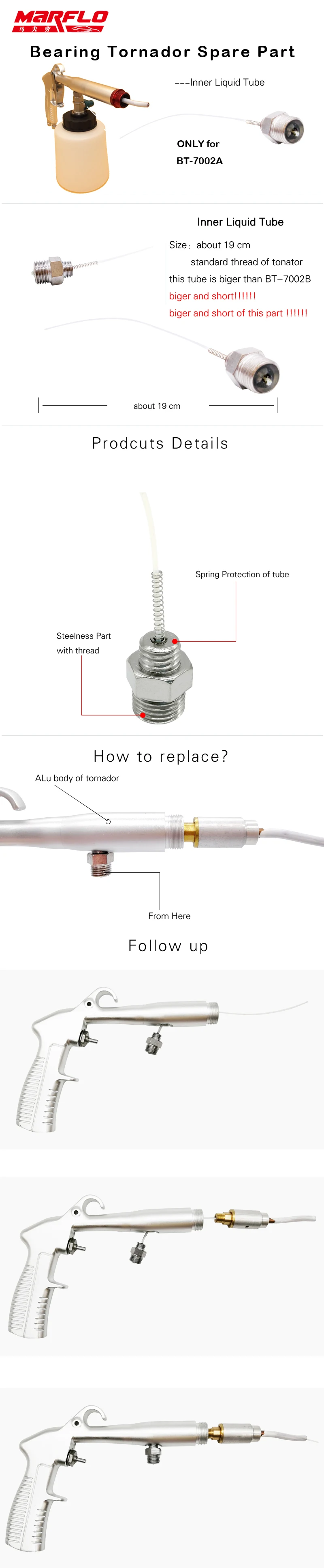 Tornador Liquid tube H