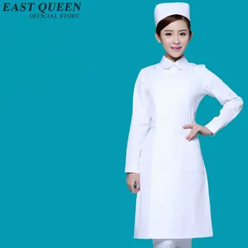 

Lab coat medical unifroms clothing hospital gown doctor nurse clinical uniform pharmacy clothing women men lab coat KK424