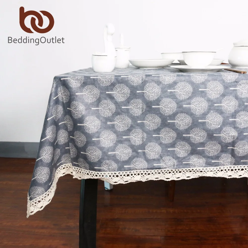 BeddingOutlet Tree Table Cloth Decorative Coffee Table