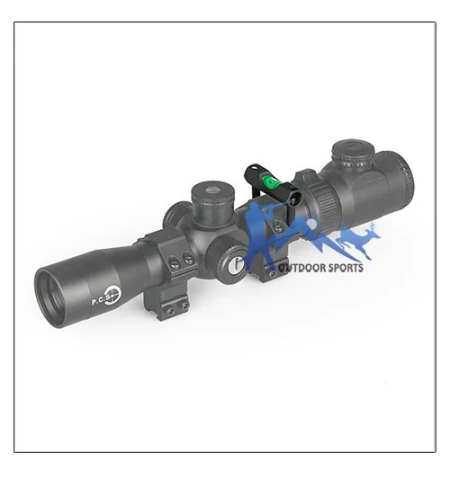 PPT Tactical 25.4MM/30MM Rifle Scope Tube Bubble LeveL For Outdoor Hunting Paintball Accessory OS33-0103