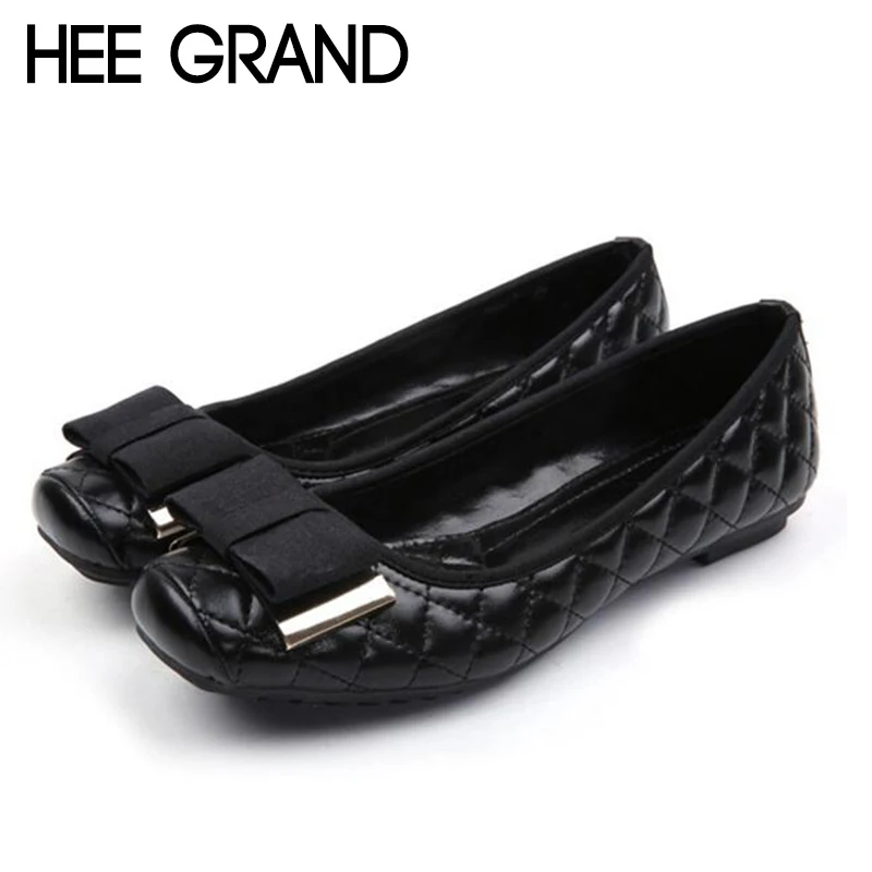 

HEE GRAND 2018 Women Causal Fashion shoes New Arrival Women Flats Bowknot Decoration Oxfords Light Wearing Shoes XWD6718