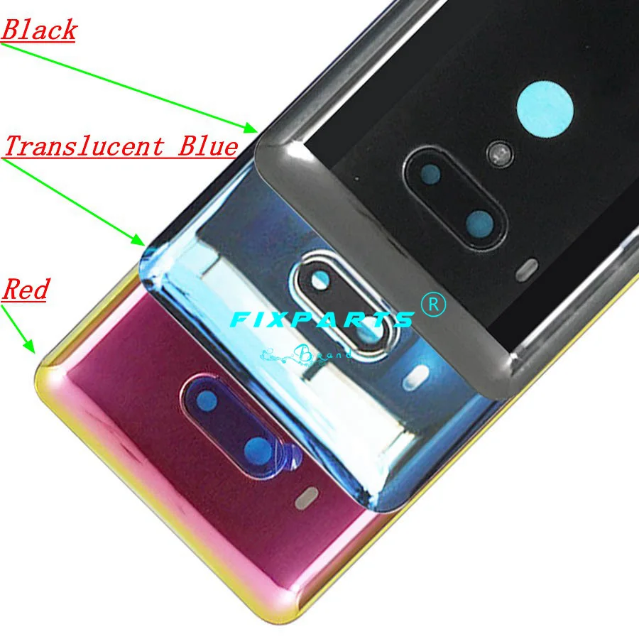 New Housing U12 Plus Battery Back Cover For HTC U12 Plus Battery Door Back Case With Camera Lens For HTC U12+ Battery Cover (6)