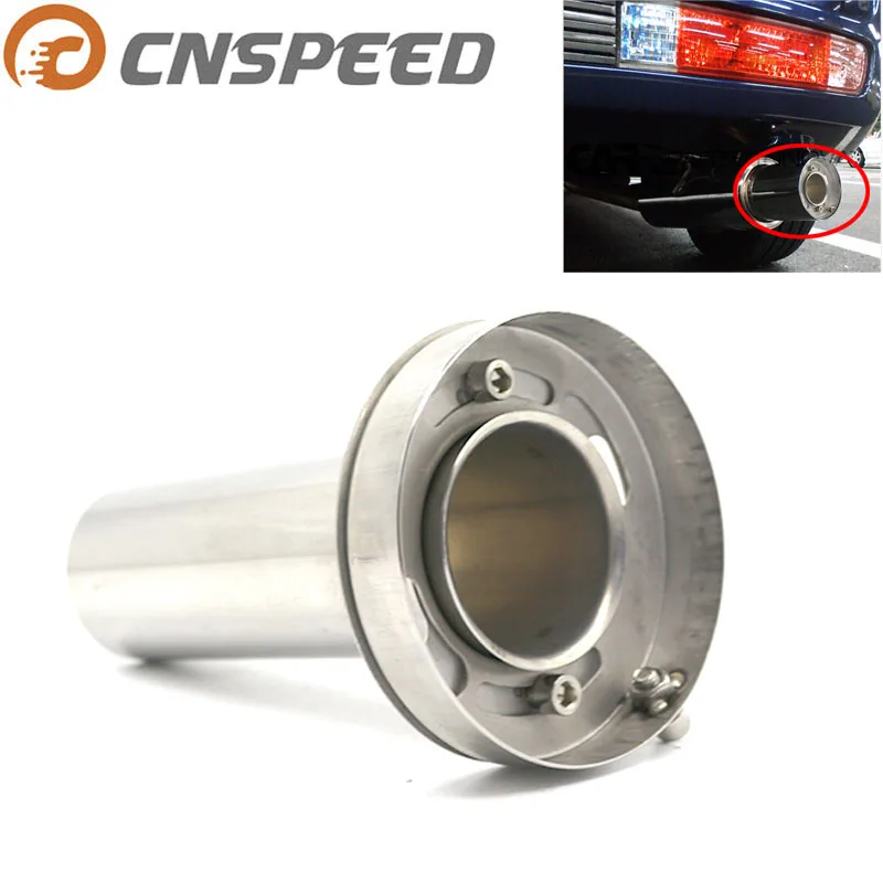 Универсальный Регулируемый глушитель выхлопной трубы CNSPEED 85 мм 3 5 дюйма/98 4