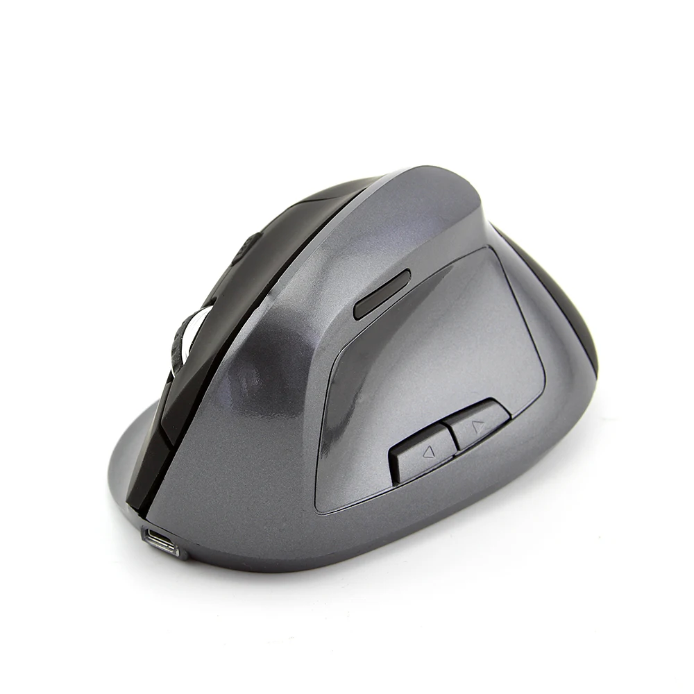 Wireless 2.4G Vertical Mouse Rechargeable Ergonomic Optical USB Mice 1600 DPI Computer Gaming Mause For Xiaomi Laptop PC Gamer