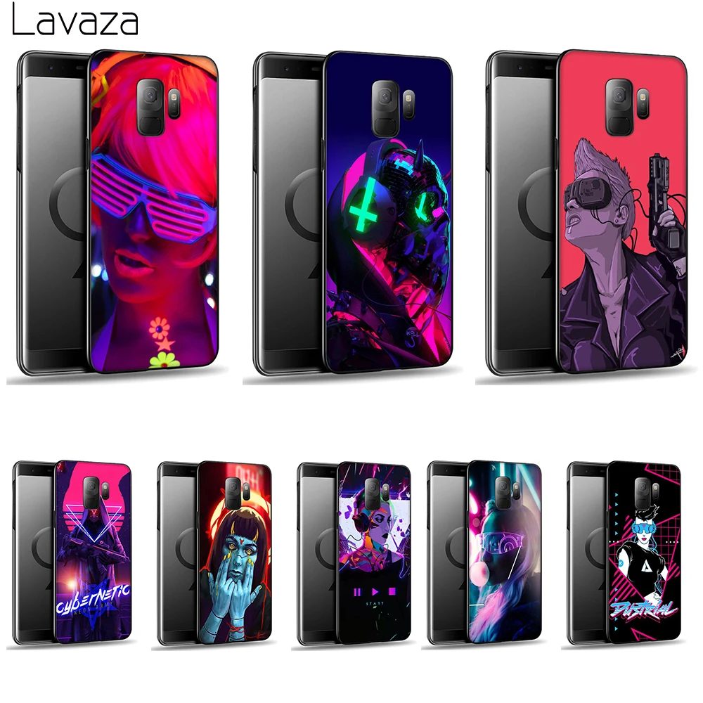 

Lavaza Huffing Neon Soft Case for Galaxy S6 S7 Edge S8 S9 S10 Plus S10e Note 8 9 A3 A5 2017 J6 A6 Plus A8 A9 2018