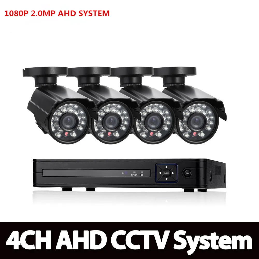 AHD 4CH 1080N HDMI DVR 1080P 2.0MPP HD Outdoor Security AHD Camera