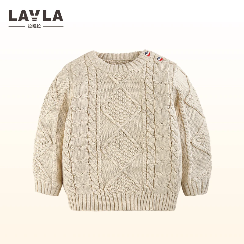 

Autumn Winter Baby Girls Boys Clothes Pullover Christmas Knitted Sweater Kids Long Sleeve Casual Warm Sweater Baby Clothes 9M-3T