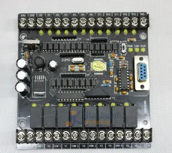 

20MR 20MT Black Control Board for Mitsubishi FX1N PLC,STM32 MCU 12 input & 8 output Relay Module 24VDC
