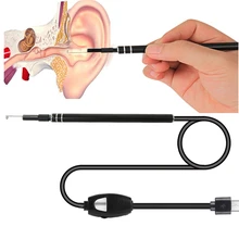 ChenRiKai2 в 1 USB OTG визуальная очистка уха эндоскопа ложка многофункциональный Earpick диагностический инструмент Android 720P камера