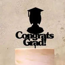 Пользовательские град класс выпускной Торт Топперы вечерние украшения