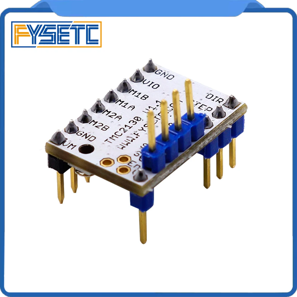 1 шт. TMC2130 V1.1 Stepstick Драйвер шагового двигателя SPI с теплоотводом ультра тихий