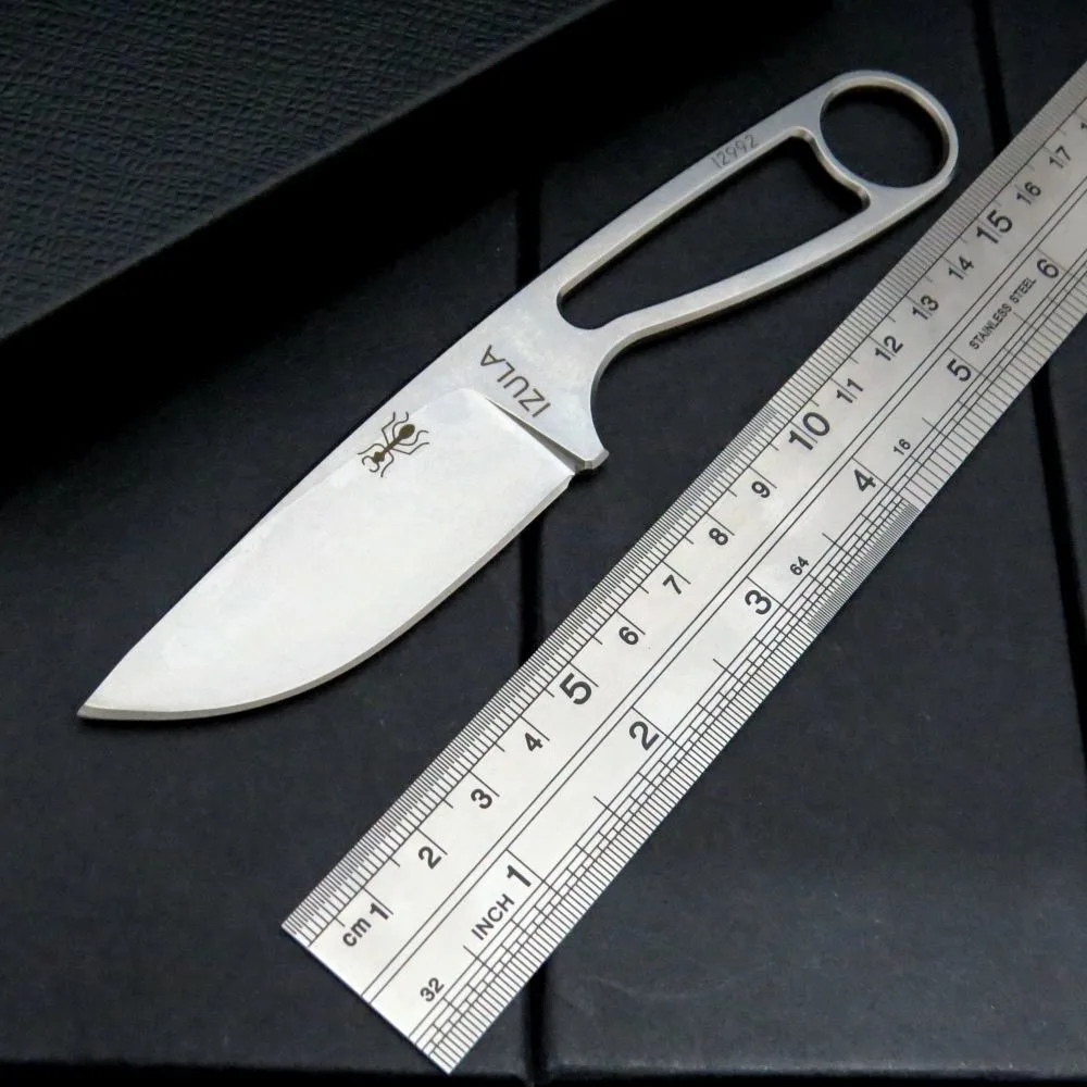 

Wizard IZULA 07 Fixed Hunting Knife 60HRC D2 Blade with K Sheath Outdoor Survival Camping Knife