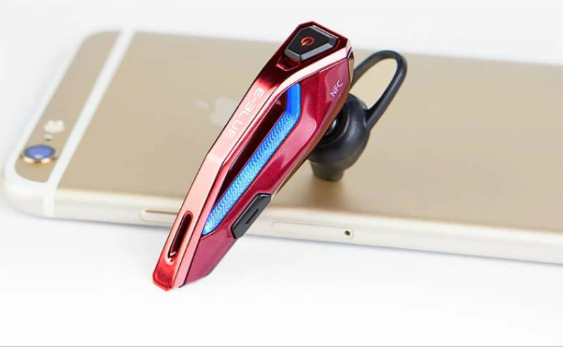 

iconstel New E-3LUE EBT922 The Avengers Iron Man Captain America Bluetooth headset stereo Wireless NFC Ear hook sport earphone