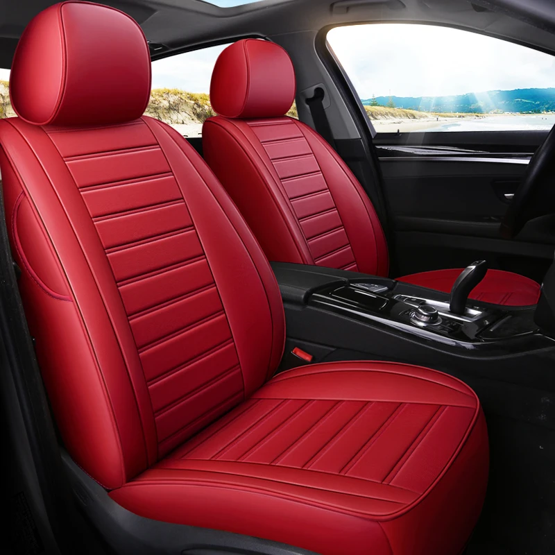 custom auto High quality Leather car seat cover for Porsche Cayman Cayenne Macan Panamera Boxster c