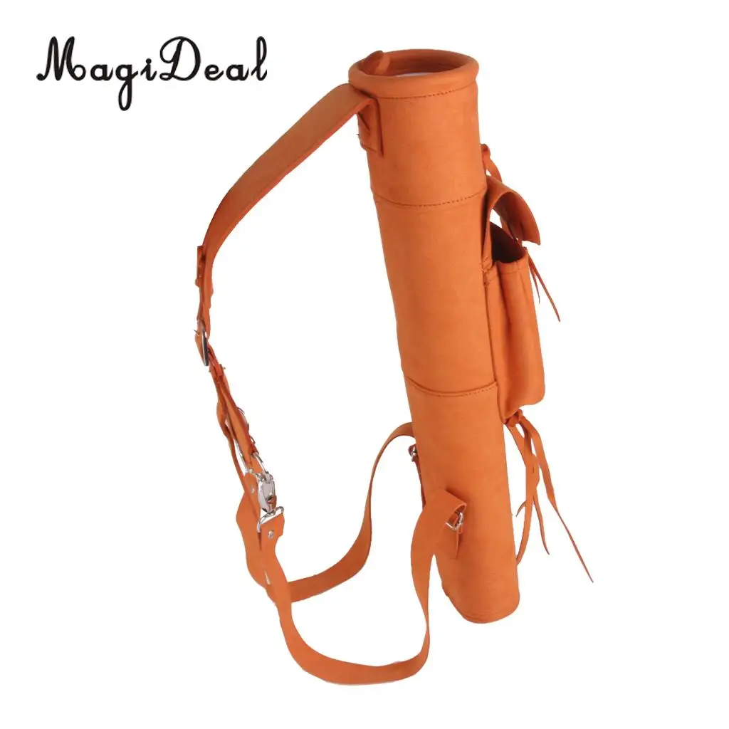 Leather Archery Quiver, Retro Portable Quiver Holder, Quick Removal