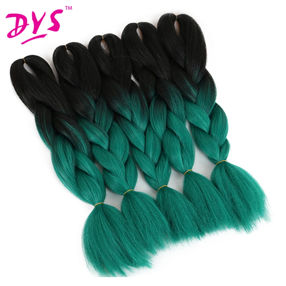 Deyngs Two Tone GreyPurple Ombre Kanekalon Braiding Hair Jumbo Braid Hair Extensions African Synthetic Braiding Hair 100gpcs (1)