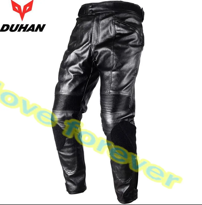 DUHAN moto GP moto rcycle REPSOL гоночная кожаная куртка VS02 оранжевый синий M L XL XXL 3XL хорошая кожа pu Сделано высокое качество Топ serv - Цвет: pants